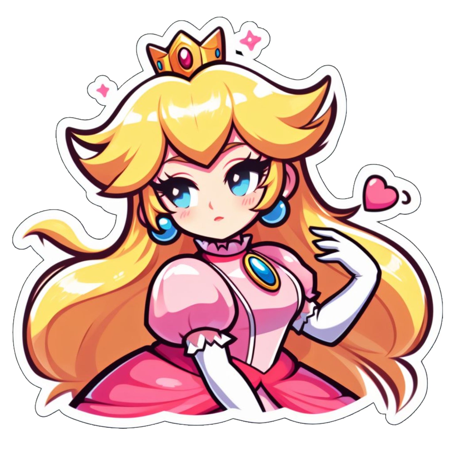 Princesse Peach Sticker